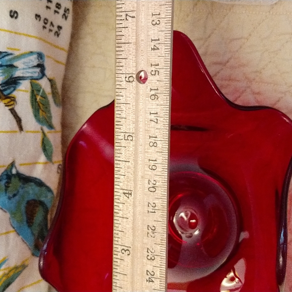 Red Handkerchief Bowl - Picture 7 of 9